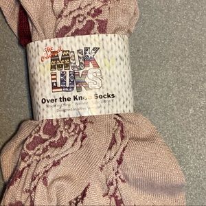 MUKLUKS OVER THE KNEE SOCKS